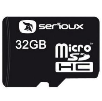 Card memorie Serioux SFTF32AC10 microSDHC 32 GB clasa 10 + adaptor foto