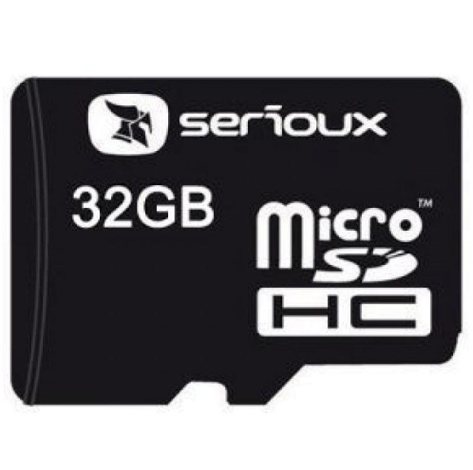 Card memorie Serioux SFTF32AC10 microSDHC 32 GB clasa 10 + adaptor