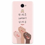 Husa silicon pentru Huawei Nova Lite Plus, Girls Supportgirls