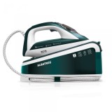 Statie de calcat Albatros Royal steam care green, 3000 W, 8 bar, Talpă ceramică, Rezervor 1.5 L, Funcţie de auto-curăţare, Reglaj automat temperatură,