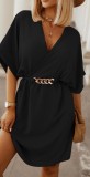 Rochie Mini Black Lora, Negru