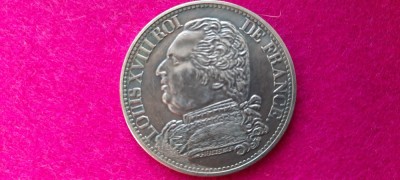 FRANTA 5 FRANCS 1815 , REPLICA foto