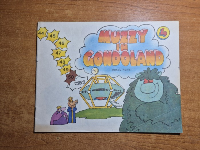 curs de engleza pt copii - muzzy in condoland -nr. 4 din 1993 - necompletata