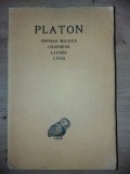Hippias majeur, charmide, laches, lysis- Platon