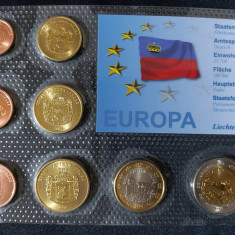 Set Euro - Probe - Liechtenstein 2004 - 8 monede