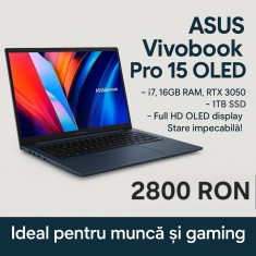ASUS Vivobook Pro 15 OLED &ndash; i7, 16GB RAM, RTX 3050, 1TB SSD