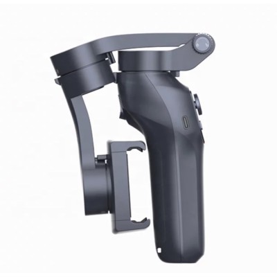 Sistem de stabilizare pe 3 axe tip gimbal, pliabil, model L7B pentru iPhone, Samsung, Huawei, Xiaomi, Gopro cu Face Tracking foto