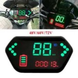 Display Trotineta/Scuter Electric 36-67V - Ecran LCD Universal Xiaomi, Afisaj Voltmetru, Accesorii Piese Bicicleta Electrica