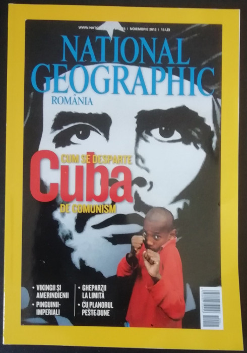 myh 113 - REVISTA NATIONAL GEOGRAPHIC - ANUL 2012 - PIESE DE COLECTIE!