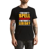 Tricou Barbati Inspiratie pentru Sala, mesaj ironic, negru, Marimea L