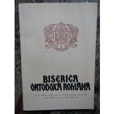 BISERICA ORTODOXA ROMANA BULETINUL OFICIAL NR 5-6 MAI -IUNIE ANUL 1980 AUTOGRAF