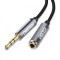 Cablu audio Jack stereo Choetech AUX001 3.5 mm tata - 3.5 mm mama 2m