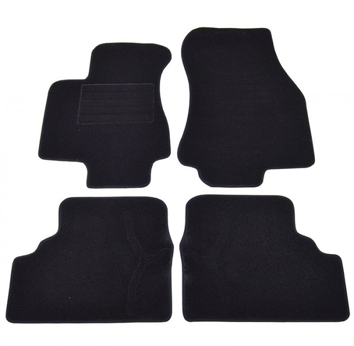 Covorase mocheta Opel Zafira A 1999-2005 Negre, set de 4 bucati