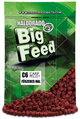 Haldorado - Pelete C6 700g 6mm - Peste condimentat foto