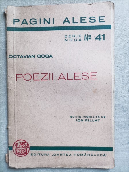 Poezii alese - Octavian Goga