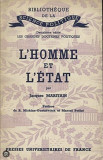 L&#039;Homme et l&#039;Etat/ Jacques Maritain