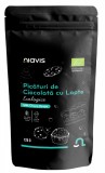 Picaturi de ciocolata cu lapte ecologice, 125g, Niavis