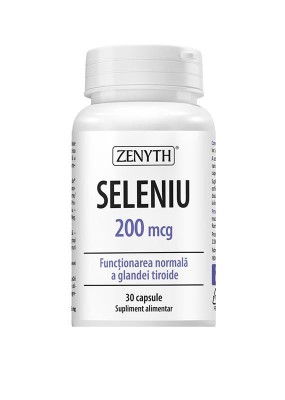 Seleniu 200mcg 30cps Zenyth foto