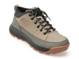 Ghete SKECHERS gri, CAMBERT, din piele naturala