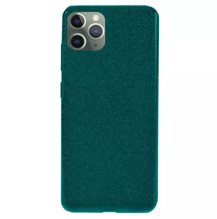 Husa Apple iPhone 11 Pro Sclipici Verde Silicon