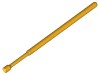 Ac de testare INGUN GKS-100, 8A, 4.3mm abatere arc, placat aurit, pin CuBe, 1.5mm varf, 33.4mm lungime