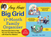 2023 Amy Knapp&#039;s Big Grid Family Organizer Wall Calendar: August 2022-December 2023