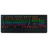 Tastatura mecanica gaming Spacer SPKB-MK-01, LED RGB, Switch Blue