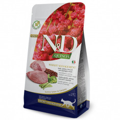 Farmina N&amp;amp;amp;D cat QUINOA (GF) adult, weight managment, lamb 1,5 kg foto