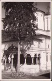 CP449 Mănăstirea Horezu &ndash; V&acirc;lcea Biserica, carte poștală, 1938, Fischer, Sibiu