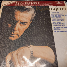 Vinil "Japan Press" J. Strauss 2nd / Joseph Strauss - Herbert von Karajan (EX)