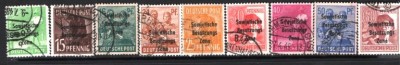 GERMANIA (ZONA SOVIETICA) 1948 &amp;ndash; PERSONALITATI, STAMPILATE, SUPRATIPAR, F127 foto