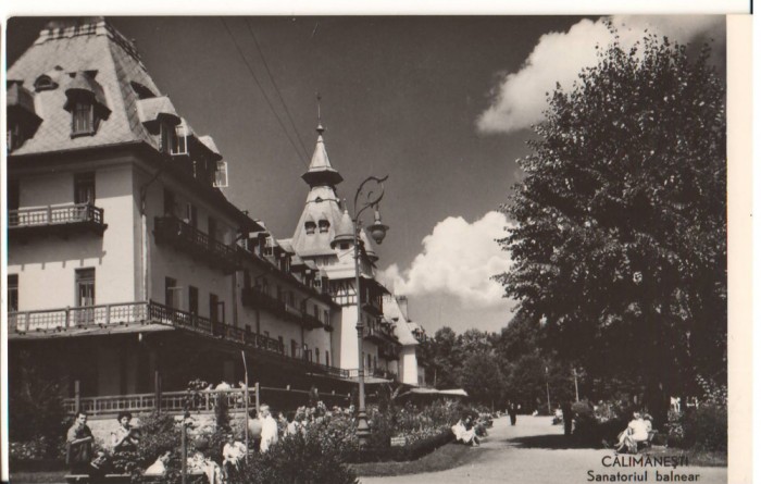 CPIB 22668 - CARTE POSTALA - CALIMANESTI. SANATORIUL BALNEAR, RPR, NECIRCULATA