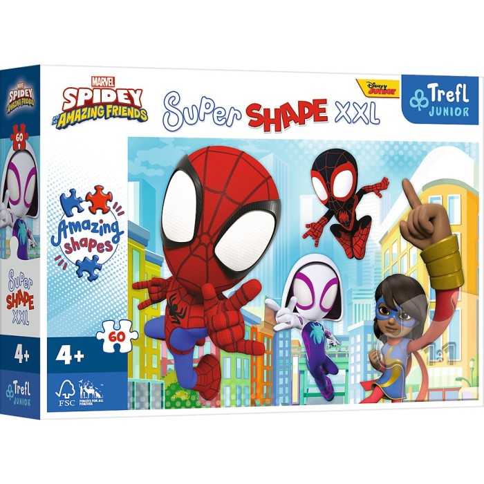 Puzzle Trefl Primo Super Shape Xxl 60 Spidey
