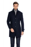 Palton barbati slim negru B158