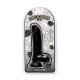 Dildo cu scrot negru Parfumat Dan Liquorice Delicious, Toyz4Lovers, 18 cm
