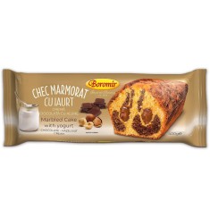 Chec Marmorat Boromir, 450 g, Chec Boromir, Prajitura Chec, Chec cu Ciocolata, Prajitura cu Crema de Ciocolata, Chec Boromir, Prajituri Chec, Chec cu foto