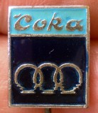 I.198 SERBIA JUGOSLAVIA YUGOSLAVIA INSIGNA STICKPIN ČOKA h19mm, Europa