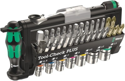 Set biti si tubulare, Tool-Check Plus, 39 de bucati, Wera 05056490001 HardWork ToolsRange foto