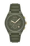 Armani Exchange ceas culoarea verde, AX4169