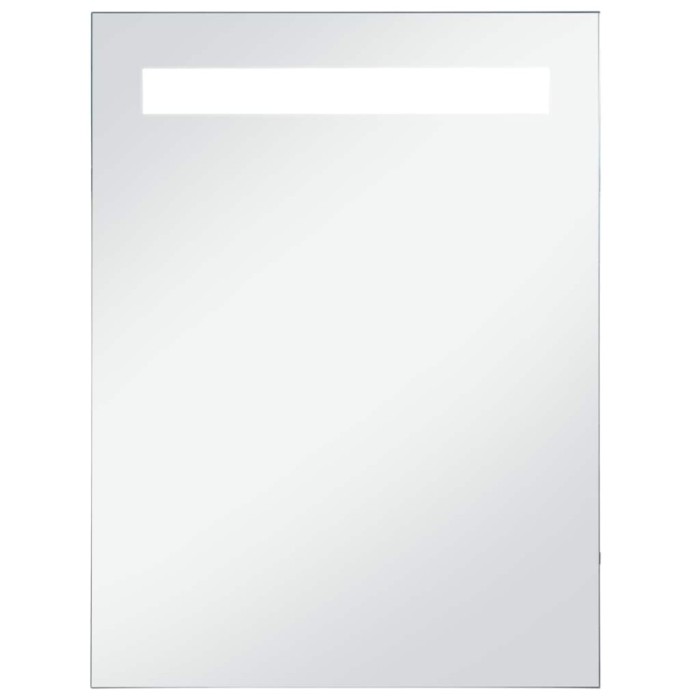 Oglinda cu LED de perete de baie, 60 x 80 cm