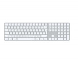 Tastatura Wireless Apple Magic Keyboard 2021, layout International, Bluetooth, Touch ID (Alb)
