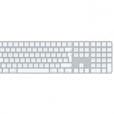 Tastatura Wireless Apple Magic Keyboard 2021, layout International, Bluetooth, Touch ID (Alb)