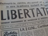 ziarul libertatea - 22 februarie 1990