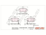 Dr!ve+ DP1010.10.1070 set placute frana,frana disc