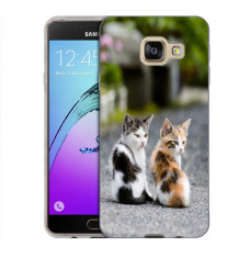 Husa Samsung Galaxy A5 2016 A510 Silicon Gel Tpu Model Kitties foto