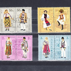 M1 TX6 5 - 1985 - Costume populare romanesti - seria de patru perechi