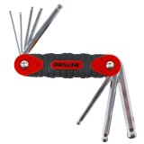 Set Chei Negative Cr-Va Sferice Cu Maner 1.5-8Mm - 8 Piese