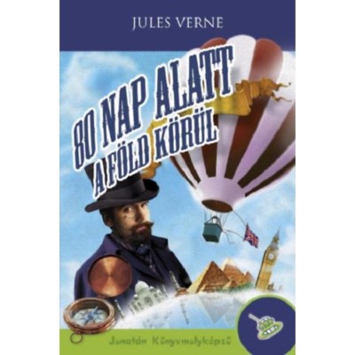 80 nap alatt a F&amp;ouml;ld k&amp;ouml;r&amp;uuml;l - puha k&amp;ouml;t&amp;eacute;s - Jules Verne foto