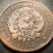 Moneda istorica 2 (DOS) CENTAVOS - ARGENTINA, anul 1884 * cod 3991