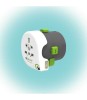 Adaptor calatorii Qdapter +USB AUSTRALIA CHINA IT UK CH BRAZIL USA EURO 2.100110, Generic